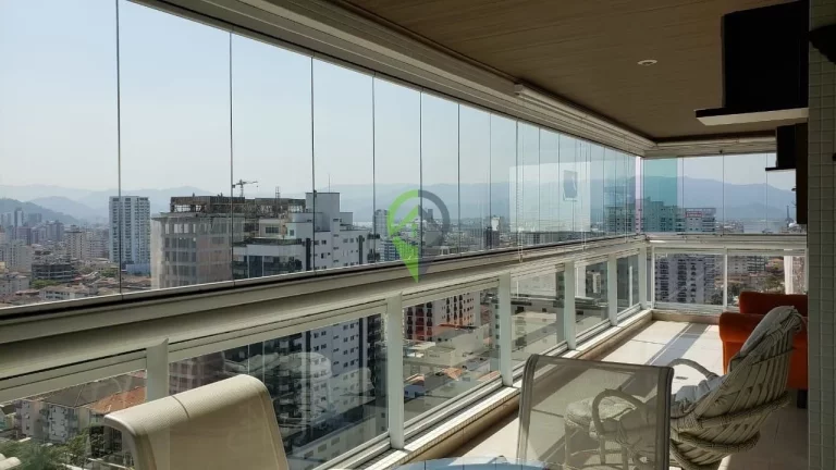 Imagem Apartamento - 4 dormitórios, 235 m² - venda - Aparecida - Santos/SP!