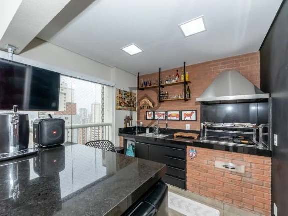 Imagem Apartamento chacara klabin sala com pé-direito duplo