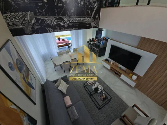 Imagem Sobrado Condominio, 4 Dorm, 219m2 Constr. X 288m2, Piscina, Amplo Gourmet,