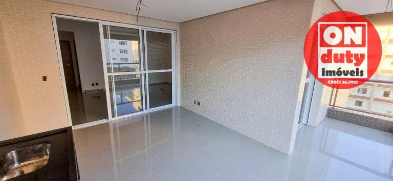 Imagem Apartamento à venda, 128 m² por R$ 1.650.000,00 - Embaré - Santos/SP