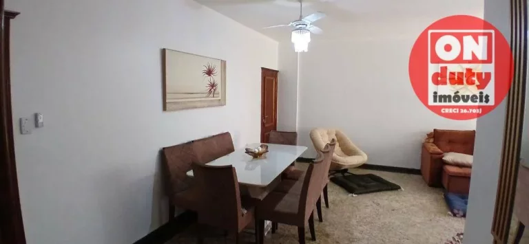 Imagem Apartamento à venda, 117 m² por R$ 850.000,00 - Aparecida - Santos/SP