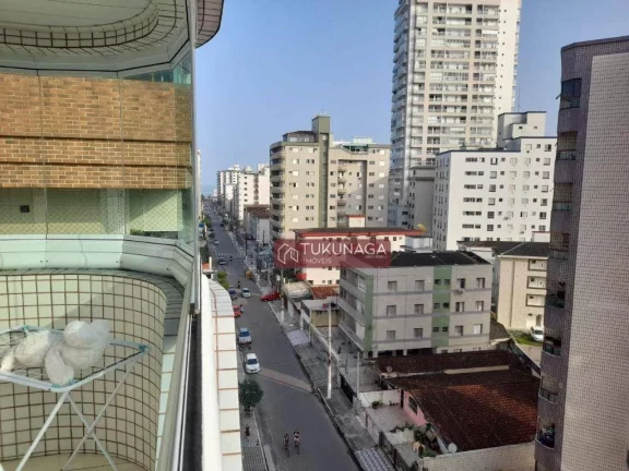 Imagem Apartamento com 1 dormitório à venda, 52 m² por R$ 320.000,00 - Vila Guilhermina - Praia Grande/SP