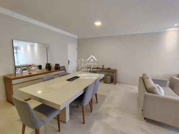 Imagem Imperdível oportunidade reformado: Apartamento de 3 quartos na Vila Luis Antônio, Guarujá-SP, 150,25m² e 1 vaga de garagem!