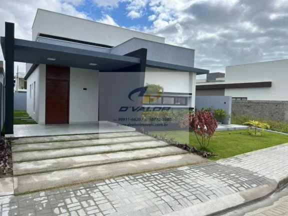 Imagem Vendo Casa, em Condomínio Fechado, com 100 m², área gourmet, piscina e 2 vagas