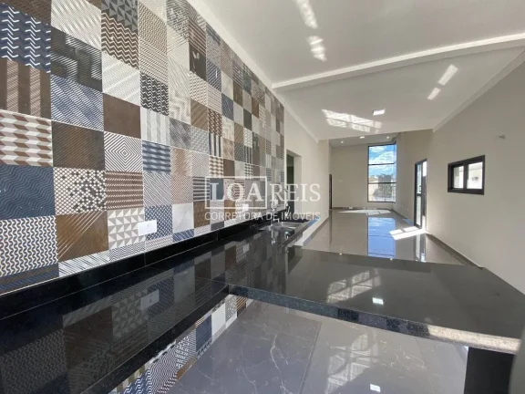 Imagem Condomínio Malibu -Caçapava-Casa Térrea-3 quartos-1 Suíte- 125m2