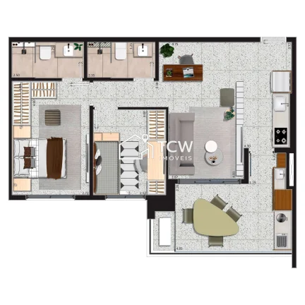 Imagem Apartamento à venda no bairro Campo Belo - São Paulo/SP, Zona Sul
