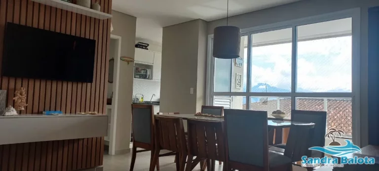 Imagem Apartamento com 2 suítes mais lavabo/Tenório-Ubatuba