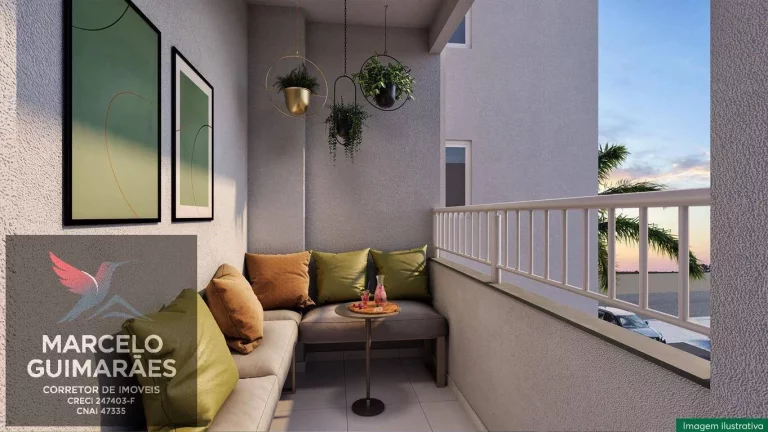 Imagem Apto na Planta Benissa Residencial 2 Dormitórios com opção de Varanda