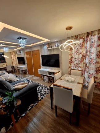 Imagem Apartamento à venda - Área útil 44 m2 com 2 dormitórios - 2 vagas - Condomínio Parque Jardim Tulipas
