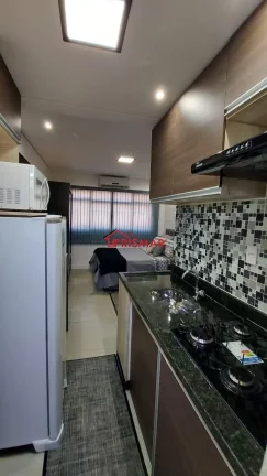 Imagem Linda Kitnete decorada centro Santos