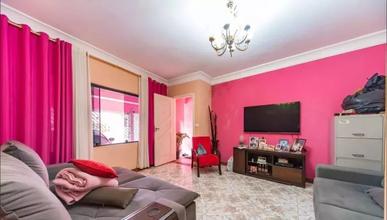 Imagem Sobrado com 3 dormitórios para alugar, 280 m² por R$ 3.350/mês - Vila Curuçá - Santo André/SP