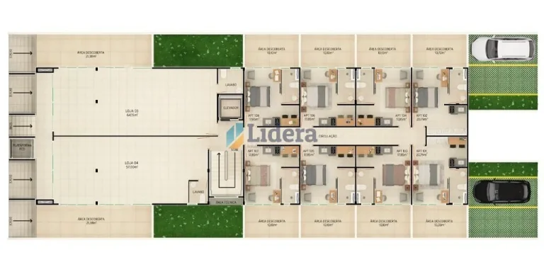 Imagem Flat - 18,55 m² - Intermares, Cabedelo/PB