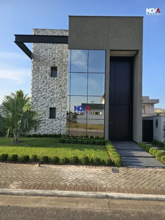 Apresentamos essa espetacular casa nova no exclusivo Condomínio Mar du Le, onde cada detalhe foi cu...