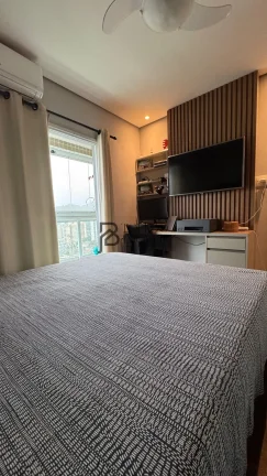 Imagem Apartamento de 2 Dormitórios sendo 1 suíte Porteira Fechada no bairro Canto do Forte - Praia Grande