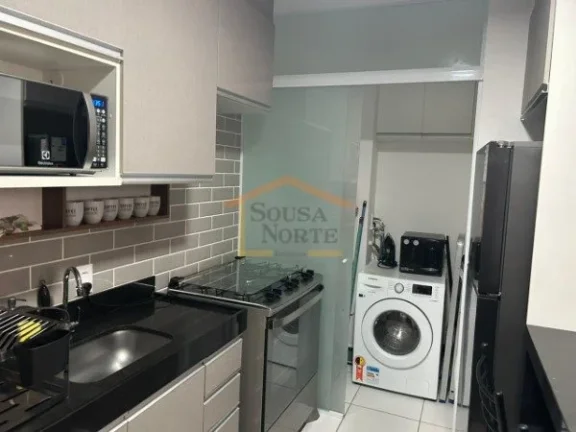 Imagem Apartamento 2 dormitórios, sala, cozinha com armários, área de serviço, banheiro, SEM VAGA DE GA...