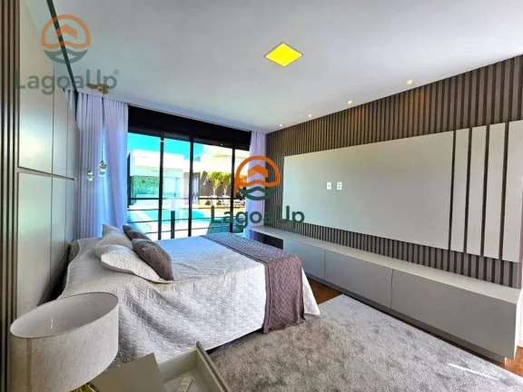 Imagem Casa com 4 dormitórios à venda, 404 m² por R$ 6.500.000,00 - Condomínio Condados da Lagoa - Lagoa Santa/MG