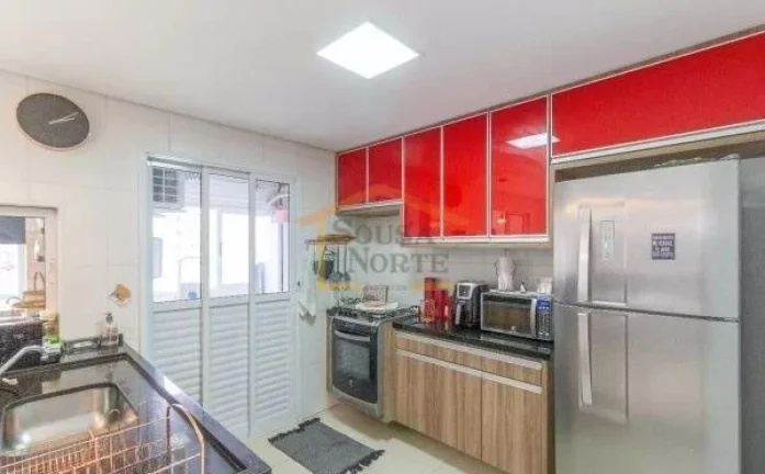 Imagem Apartamento 2 dormitórios, sendo 1 suíte, piso laminado, sala 2 ambientes, varanda gourmet com chu...