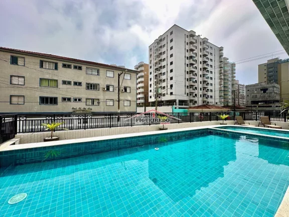 Imagem Apartamento à venda, 109 m² por R$ 860.000,00 - Vila Guilhermina - Praia Grande/SP