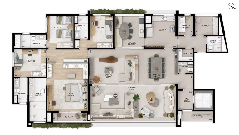 Imagem Apartamento em Brooklin Paulista - São Paulo SP