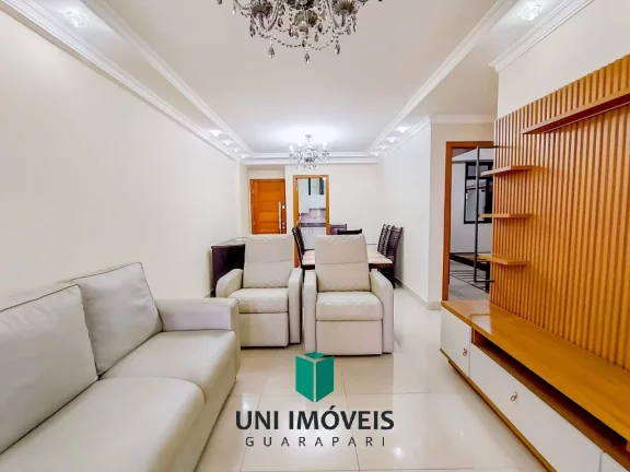 Imagem Apartamento espaçoso em Guarapari centro com 2 quartos, suíte, 2 varandas e área externa gourmet