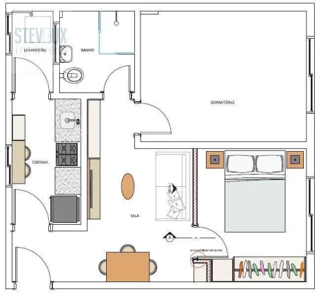 Imagem Apartamento para investidor- já alugado