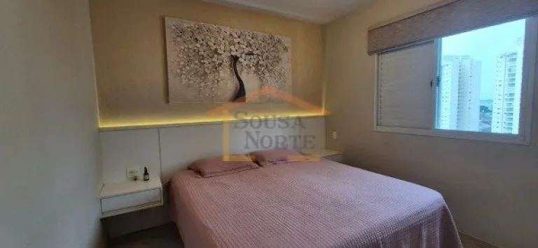 Imagem Apartamento com 142m², dispõe de 3 dormitórios, sendo 3 suites, sala para dois ambientes, varanda...