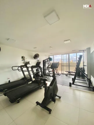 Imagem Com 65m² bem distribuídos, esse apê no andar alto é puro charme e funcionalidade. São 2 quartos...