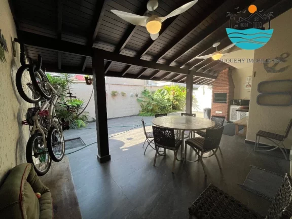 Imagem Casa Temporada - Praia de Juquehy, 4 suítes, 1 térreaa, piscina coletiva, churrasqueira, 3 vagas, 10 pessoas, serv. de praia, | Juquehy Imobiliária