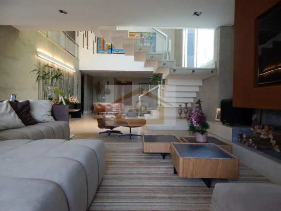 Imagem 4 suítes, 5 vagas - Contemporânea, completa, linda! Alto padrão, pronta p/ morar!