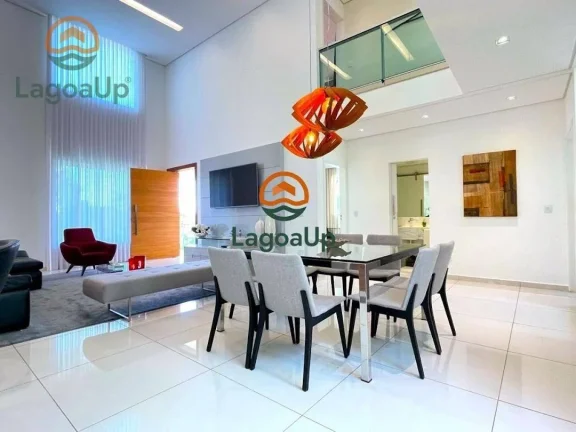 Imagem Casa com 5 dormitórios à venda, 421 m² por R$ 2.990.000,00 - Condomínio Condados da Lagoa - Lagoa Santa/MG