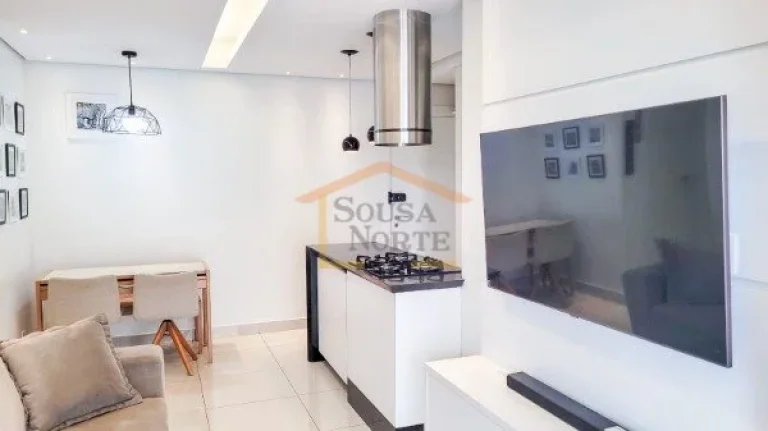 Imagem Apto 2 dormitórios, sendo 1 suite, com armários, sala 2 ambientes, ampla varanda gourmet, fechada ...