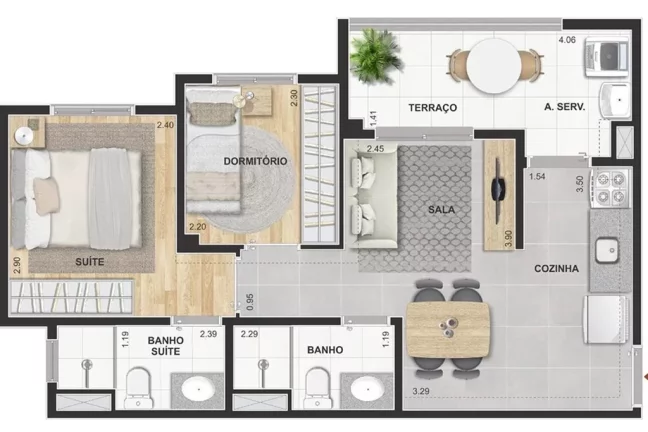 Imagem APARTAMENTO RESIDENCIAL em São Paulo - SP, Jardim Prudência