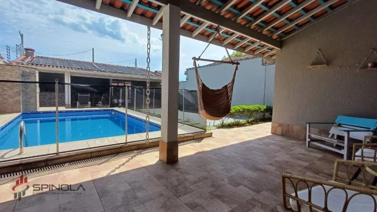 Imagem Sobrado com 3 dormitórios à venda, 211 m² por R$ 890.000,00 - Jardim Real - Praia Grande/SP