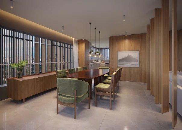 Imagem Apartamento Garden de 229,46m c/ 3 suítes, 3 vagas, varanda vista panorâmica, hall privativo, piscina aquecida, sauna, bicicletário, fitness