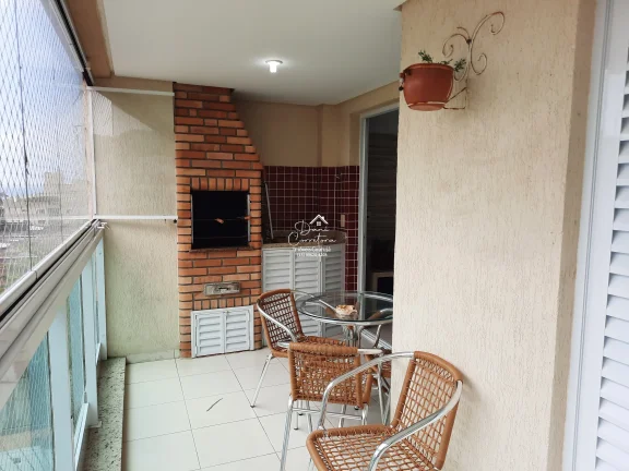 Imagem Apartamento com varanda gourmet e lazer na Enseada