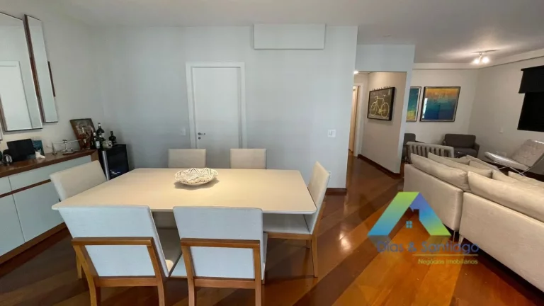 Imagem Apartamento de alto padrão com 170m² em Moema Pássaros fora da rota dos aviões e a 10 minutos a pé do Parque Ibirapuera.