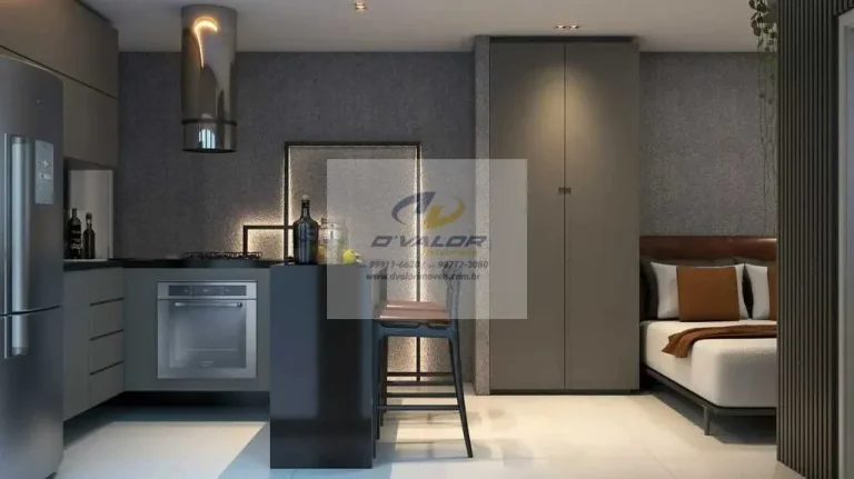 Imagem Vendo Apartamentos de 23m² à 59m², com 1 ou 2 quartos, varanda gourmet e 1 vaga