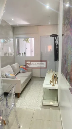Imagem Com certeza esse imóvel cabe no seu bolso, casa a venda no Jardim presidente, imóvel de 3 Dormitórios, com cozinha planejada, ar condicionado na sala e nos quartos, 1 vaga de garagem coberta com portão automático aqui bem localizado no Jardim Presidente, 
