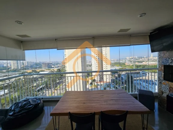 Imagem Espetacular apartamento à venda em São Paulo-SP, no bairro Jurubatuba, com 3 quartos, 2 suítes, 2 salas, 4 banheiros, 2 vagas de garagem e 117,00 m² de área no Condomínio Magic Resort.