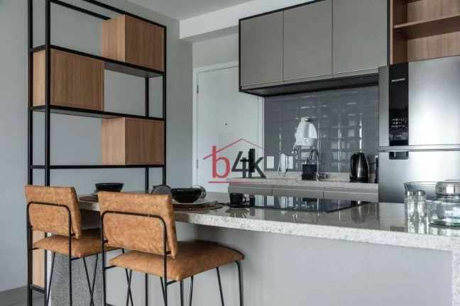 Imagem Apartamento studio mobiliado no Campo Belo - SP