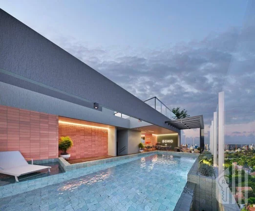Imagem Apartamento com terraço garden, 3 dormitórios à venda por R$ 435.899,29 - Edifício SOHO - São Cristóvão - Teresina/PI