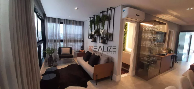 Imagem Apartamento de Alto Padrão Pronto para Morar - 155 m² - Edifício Reserva Luiza Tomaselli, Indaiatuba/SP - R$ 1.499.500,00