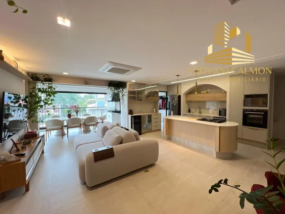 Imagem Apartamento de Luxo no Brooklin Paulista: 2 quartos, 2 suítes, 2 salas, 1 banheiro, 2 vagas, 130m² - São Paulo-SP