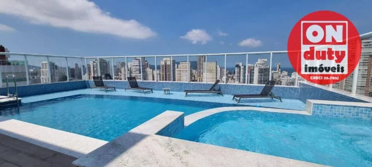 Imagem Apartamento com 2 dormitórios à venda, 72 m² por R$ 1.060.000,00 - Boqueirão - Santos/SP