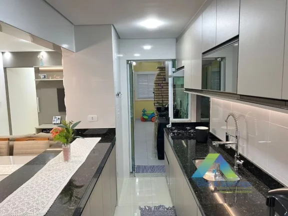 Imagem SANTO ANDRÉ Apartamento sem condomínio, 84M²,3 dormitórios, espaço gourmet, 2 vagas ótimo valor e localização !!!