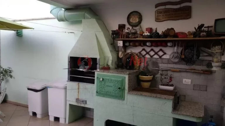 Imagem Belíssimo Sobrado Semi-mobiliado com 450m² para Venda no bairro Demarchi em São Bernardo