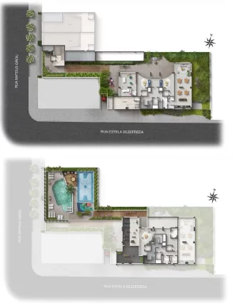 Imagem Cobertura de alto padrão em Pinheiros, SP: 3 quartos, 3 suítes, 4 banheiros, 4 vagas de garagem e 330m² no Condomínio Quartier Du Soleil.