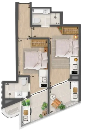Imagem APARTAMENTO RESIDENCIAL em Rio de Janeiro - RJ, Copacabana
