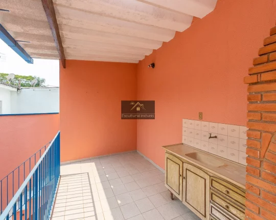 Imagem SOBRADO CONDOMÍNIO FECHADO ALTO DA BOA VISTA 90,00 M 2 DORMITÓRIOS SALA PARA 3 AMBIENTES ÁREA DE SERVIÇO EDÍCULA CHURRASQUEIRA 2 VAGAS DE GARAGEM