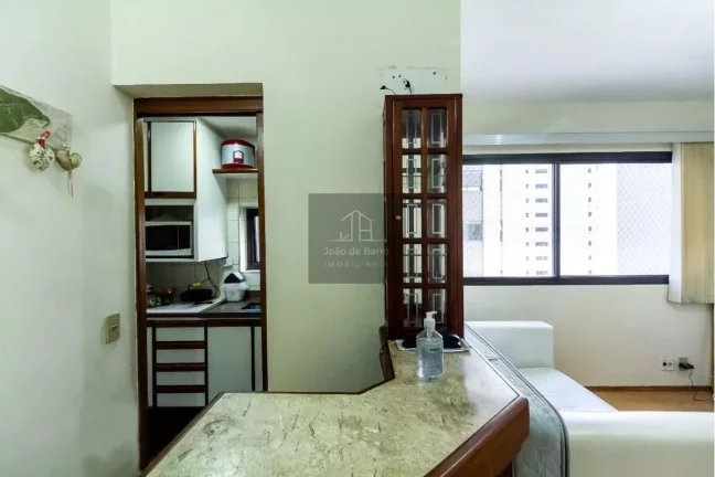 Imagem Apartamento com 1 dormitório à venda, 37 m² - Moema - São Paulo/SP